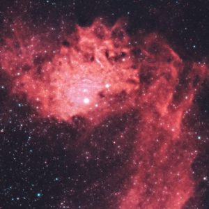 Flaming Star Nebula